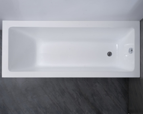 Full Payment Straight Acrylic Bathtubs with Panels and Total Flexible Legs Structurer