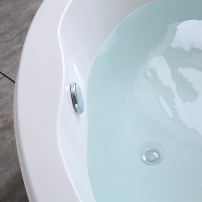 Acrylic Corner Bathtub with Skirt Legs Disassembled Panel Tub Perfect ' Requirements