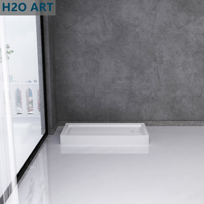 Acrylic Shower Tray with Rectangle Base Popular in Europe and South American Market