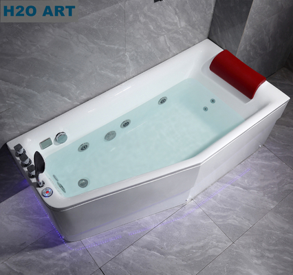 European Indoor Acrylic Massage Bathtubs Freestanding Whirlpools for Relaxing Massage