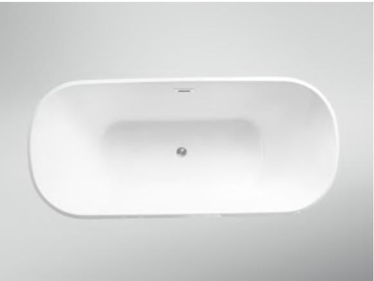 Structure Freestanding Tub Flexible Hot Tub Acrylic Bathtub with Outer Frame and Legs