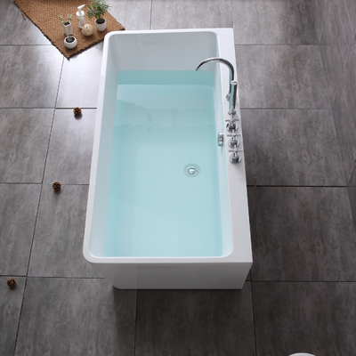 Elegant Design Freestanding Acrylic Massage Bathtub for Your Spa Retreat Experience
